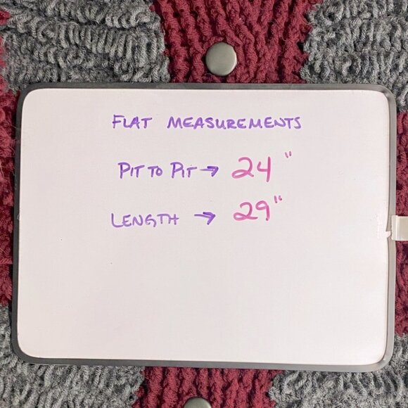 Hand Knit Burgundy Grey Striped Loopy Stitch Knit Button Up Cardigan XXL - Picture 6 of 12